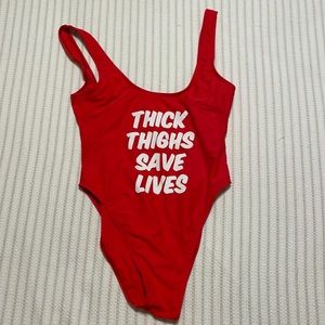 Customized one piece